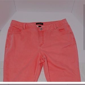 Lane Bryant Coral Jeans